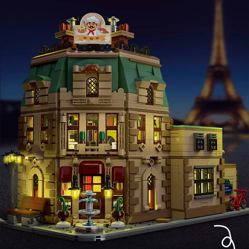 Parisian Restaurant 3104PCS