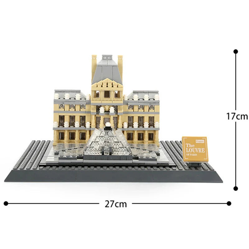 Paris Louvre 785PCS