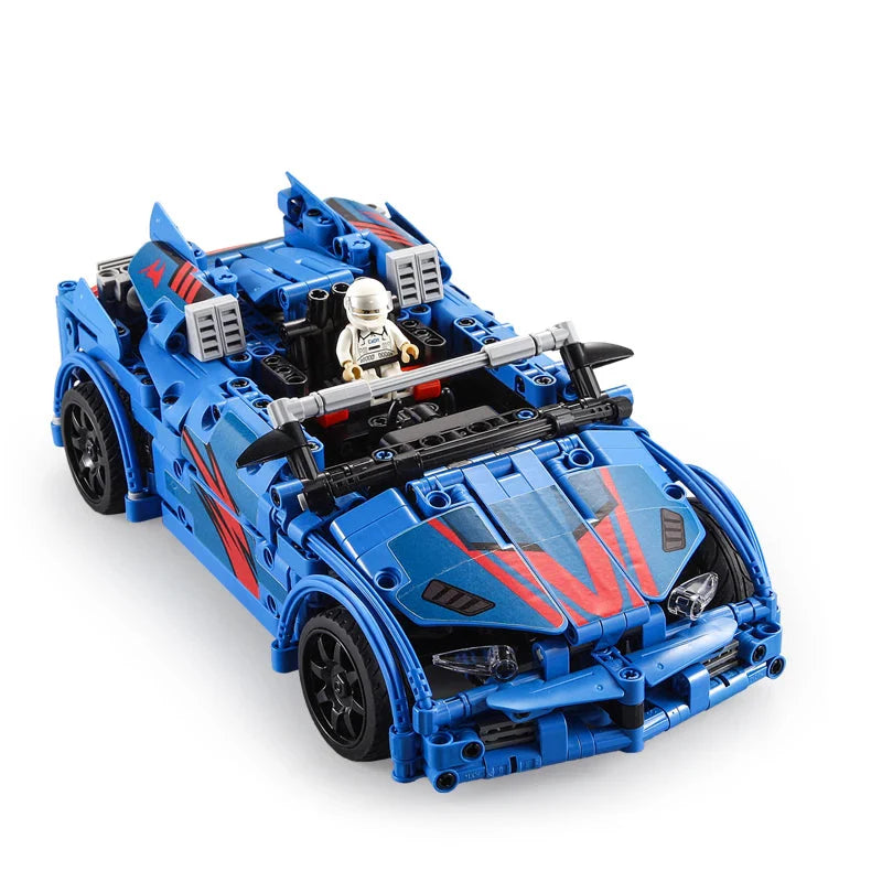 Mini Bricks Crash Racing Cars 585PCS