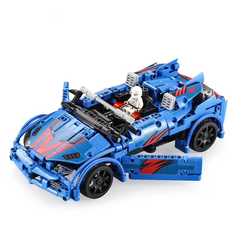 Mini Bricks Crash Racing Cars 585PCS