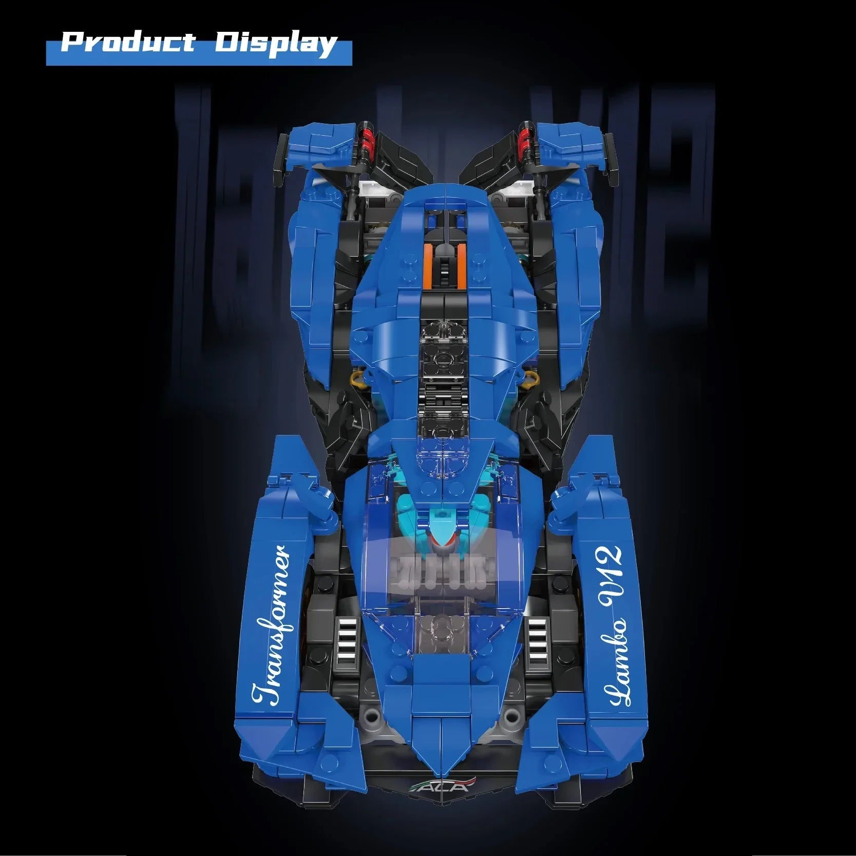 2/1 V12 blue bull Robot 998PCS