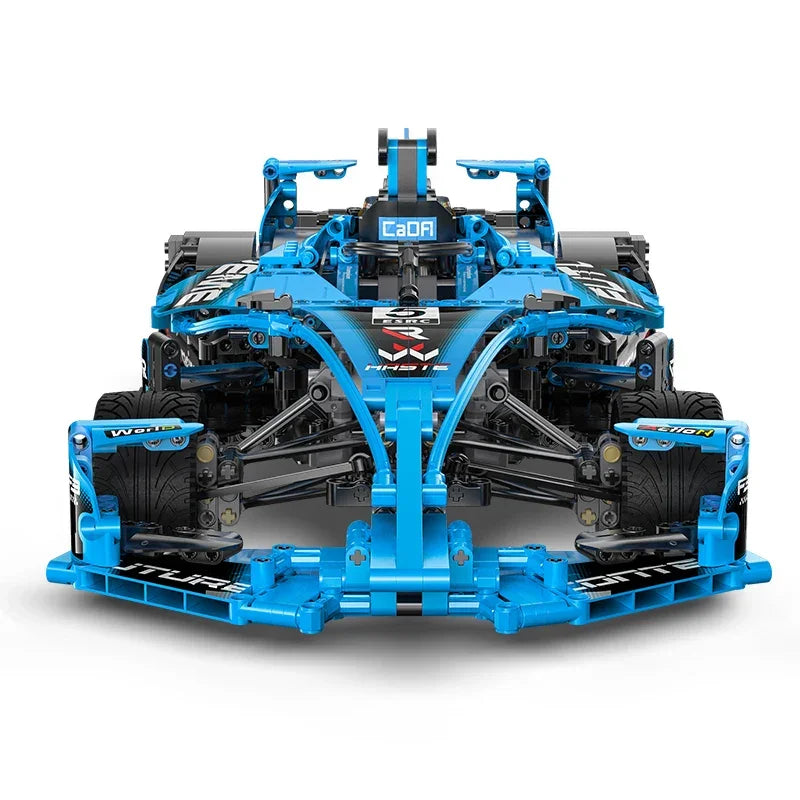 Blue F1 Electric Super Racing Car 1667PCS