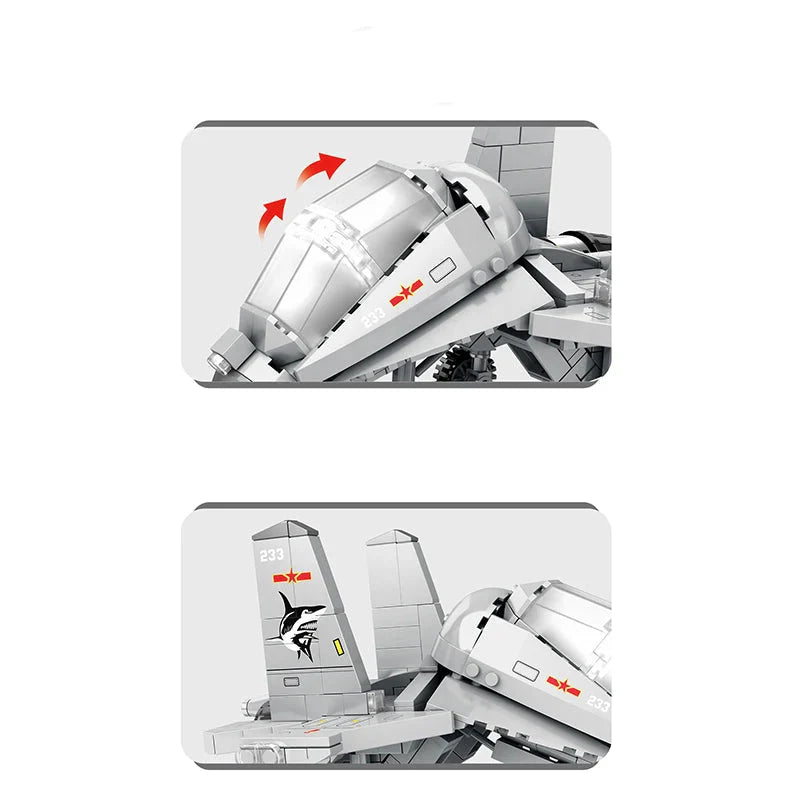 J-15 Fighter Flying Shark 408PCS
