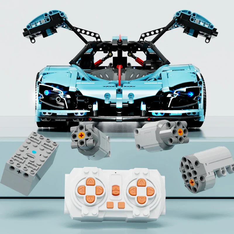 Blue HongQi S9 Hypercar 3502PCS