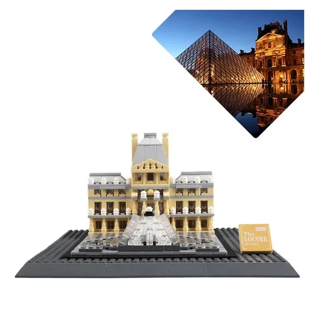 Paris Louvre 785PCS