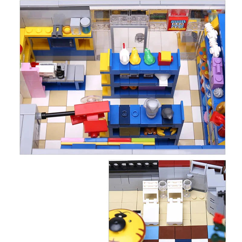 Toys and Bookstore 5491PCS