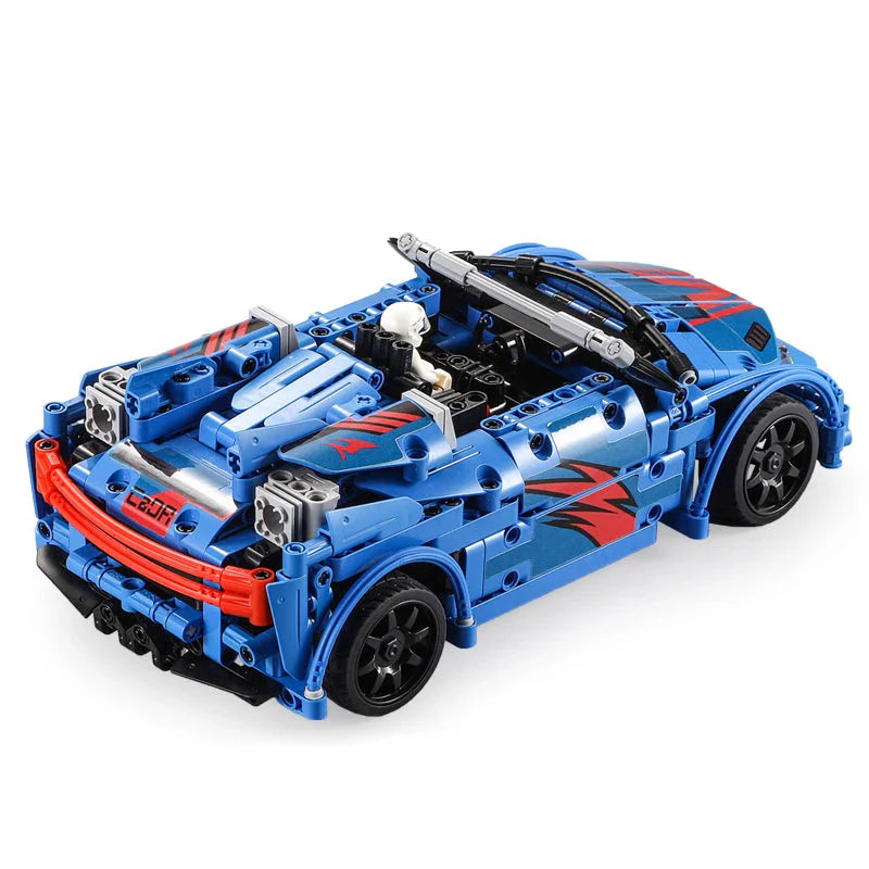 Mini Bricks Crash Racing Cars 585PCS