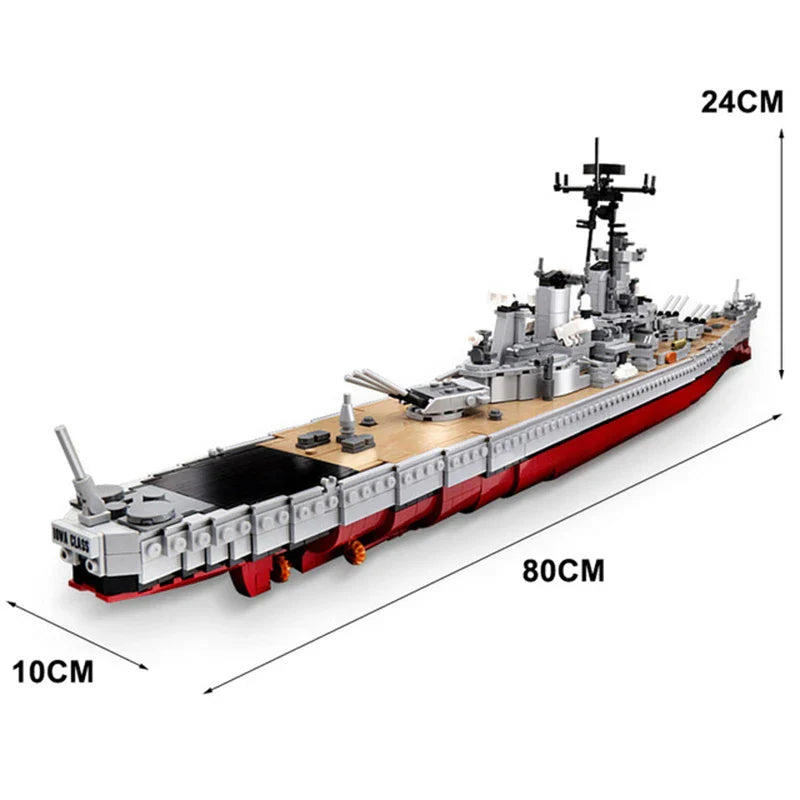 Battleship Missouri 2631PCS