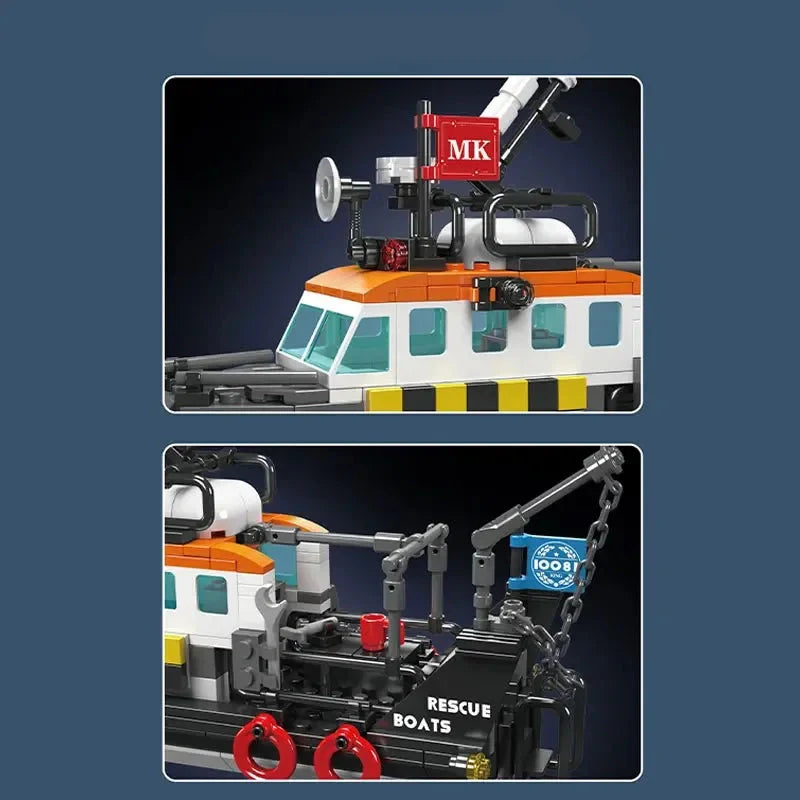 British Multi-functional Rescue Boat 364PCS