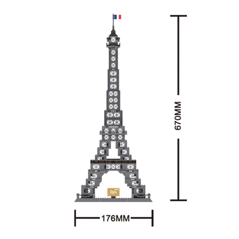 Eiffel Tower 978PCS