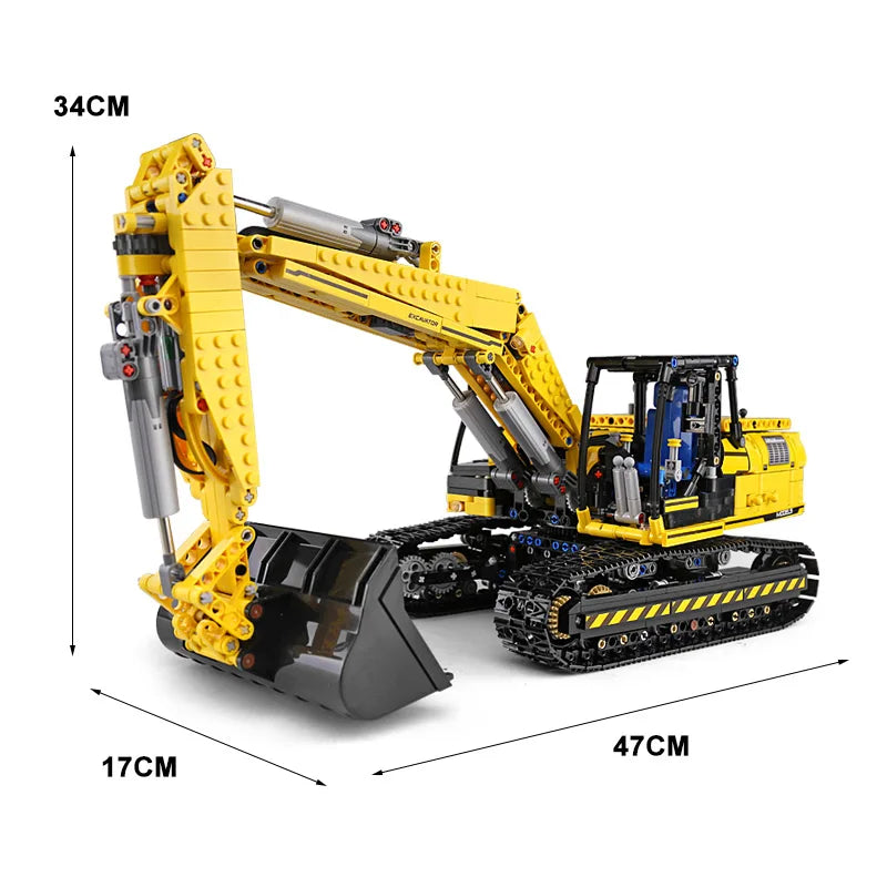 Motorized Excavator 1123PCS