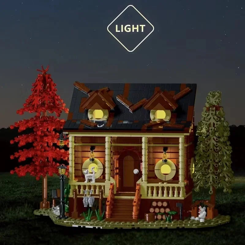 Forest Cabin 1645PCS