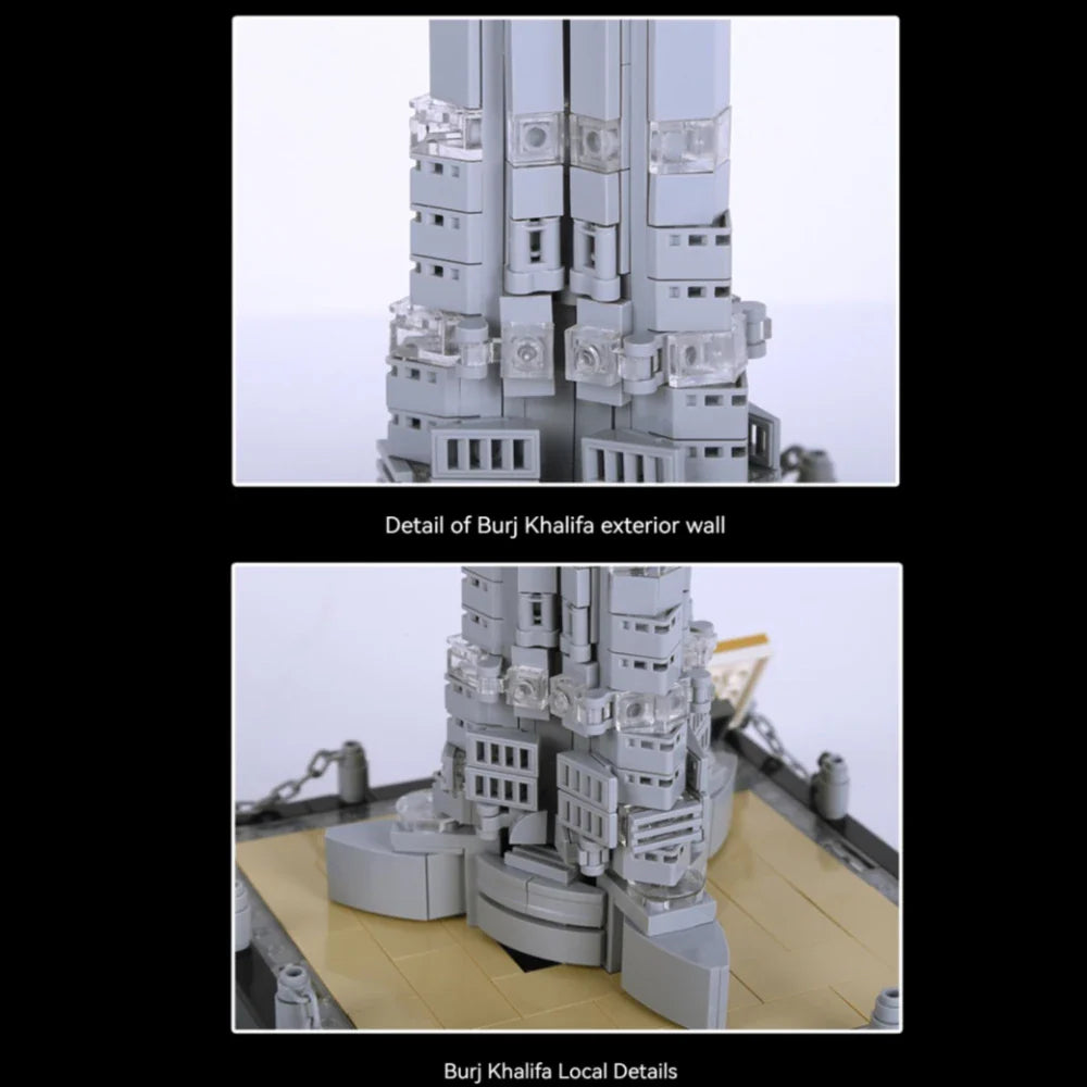 Burj Khalifa Tower 555PCS