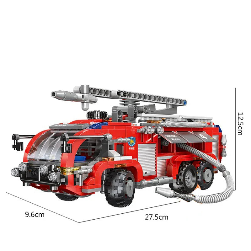 Fire Fighting Rescue Truck 672PCS