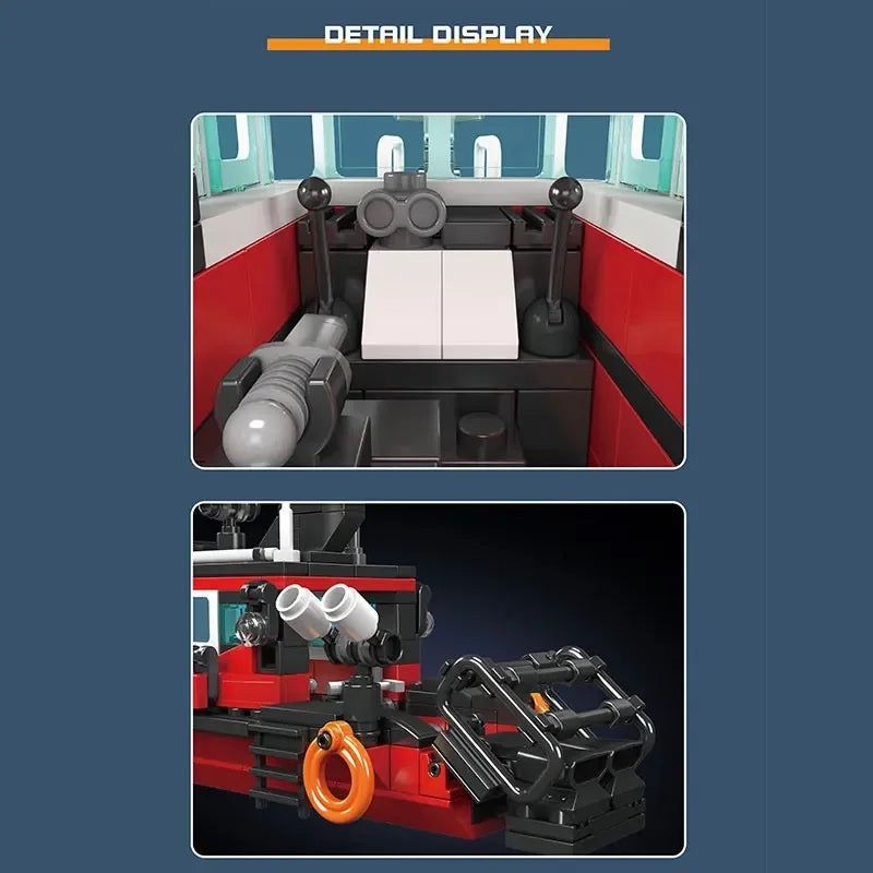 Fire Boat 315PCS