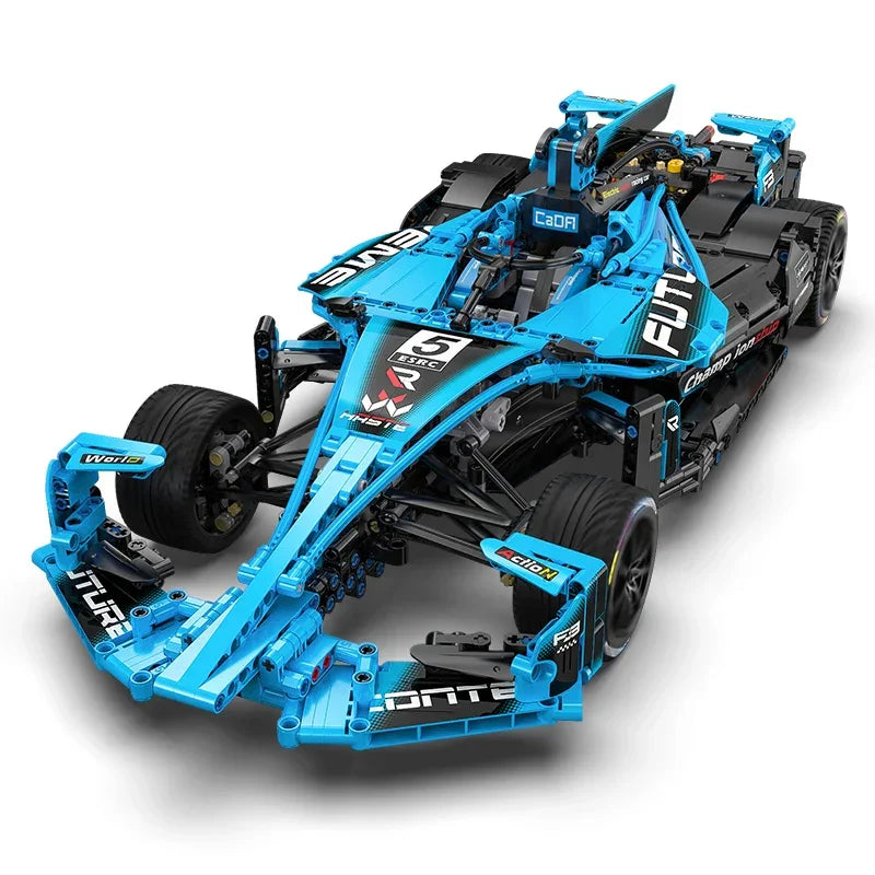 Blue F1 Electric Super Racing Car 1667PCS