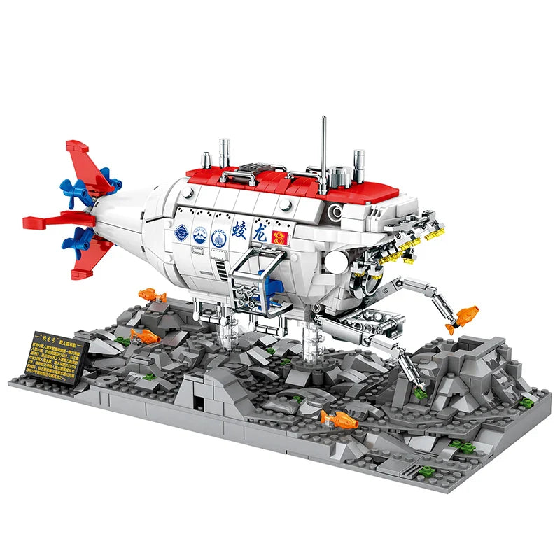 Deep Sea Manned Submersible Boat 1288PCS