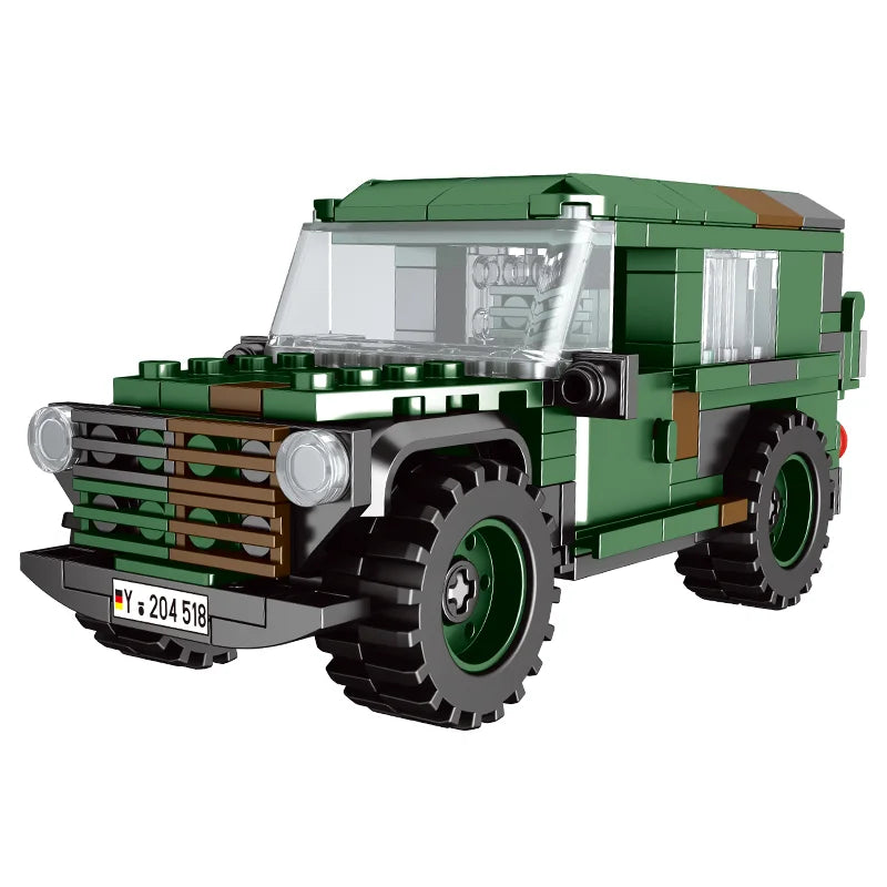 Mini Bricks Military Car 179PCS
