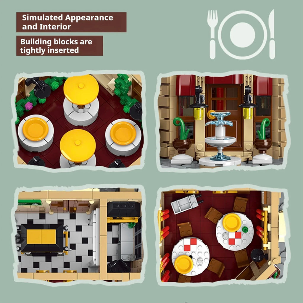 Parisian Restaurant 3104PCS