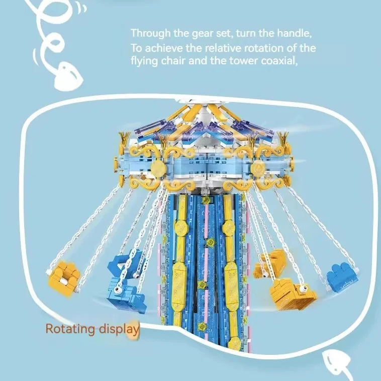 Amusement Park Rotating Windmill 1892PCS