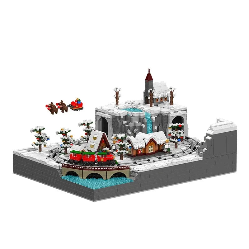 Christmas Train Fun Park 4232PCS