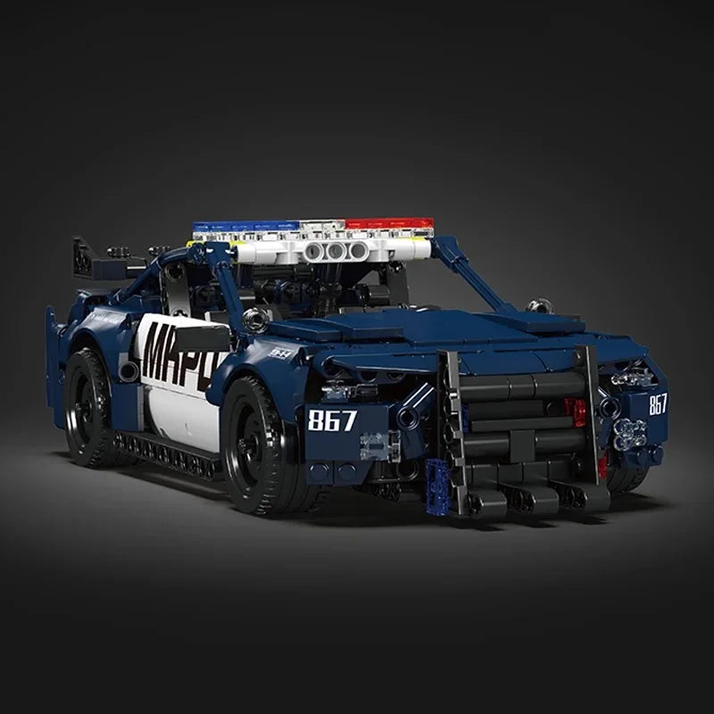 Mustang Police Car 786PCS