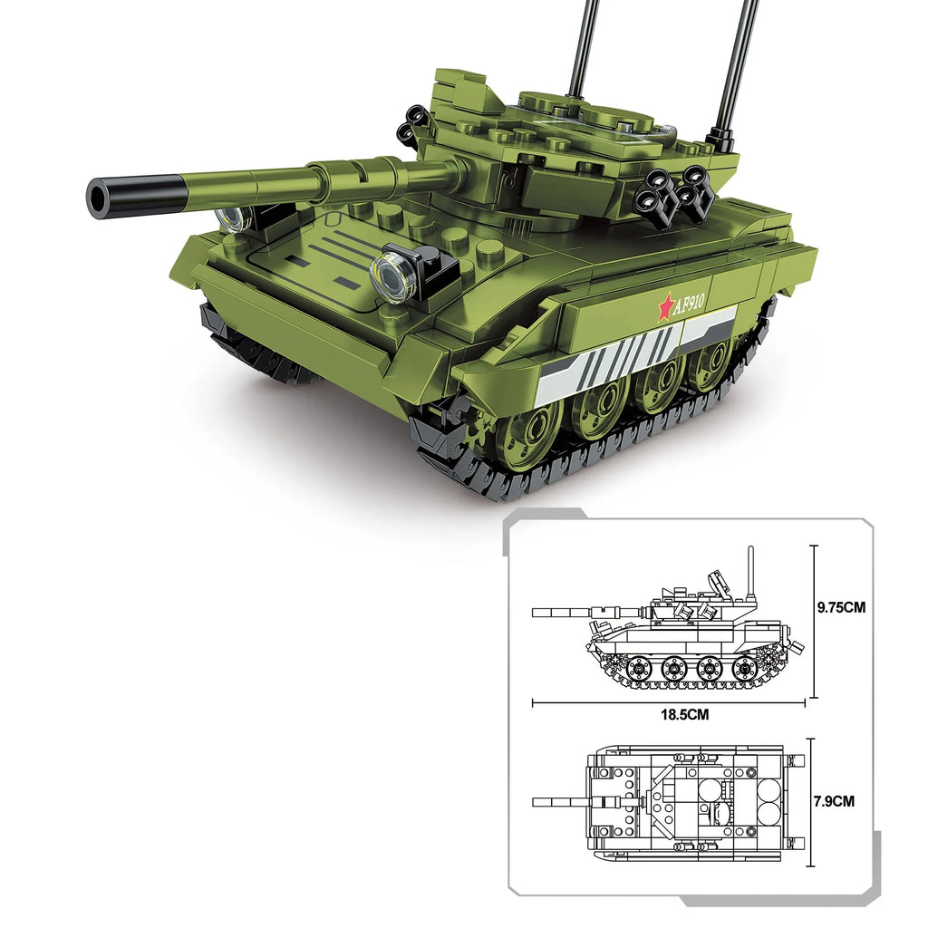 Leopard 2 tank 433PCS