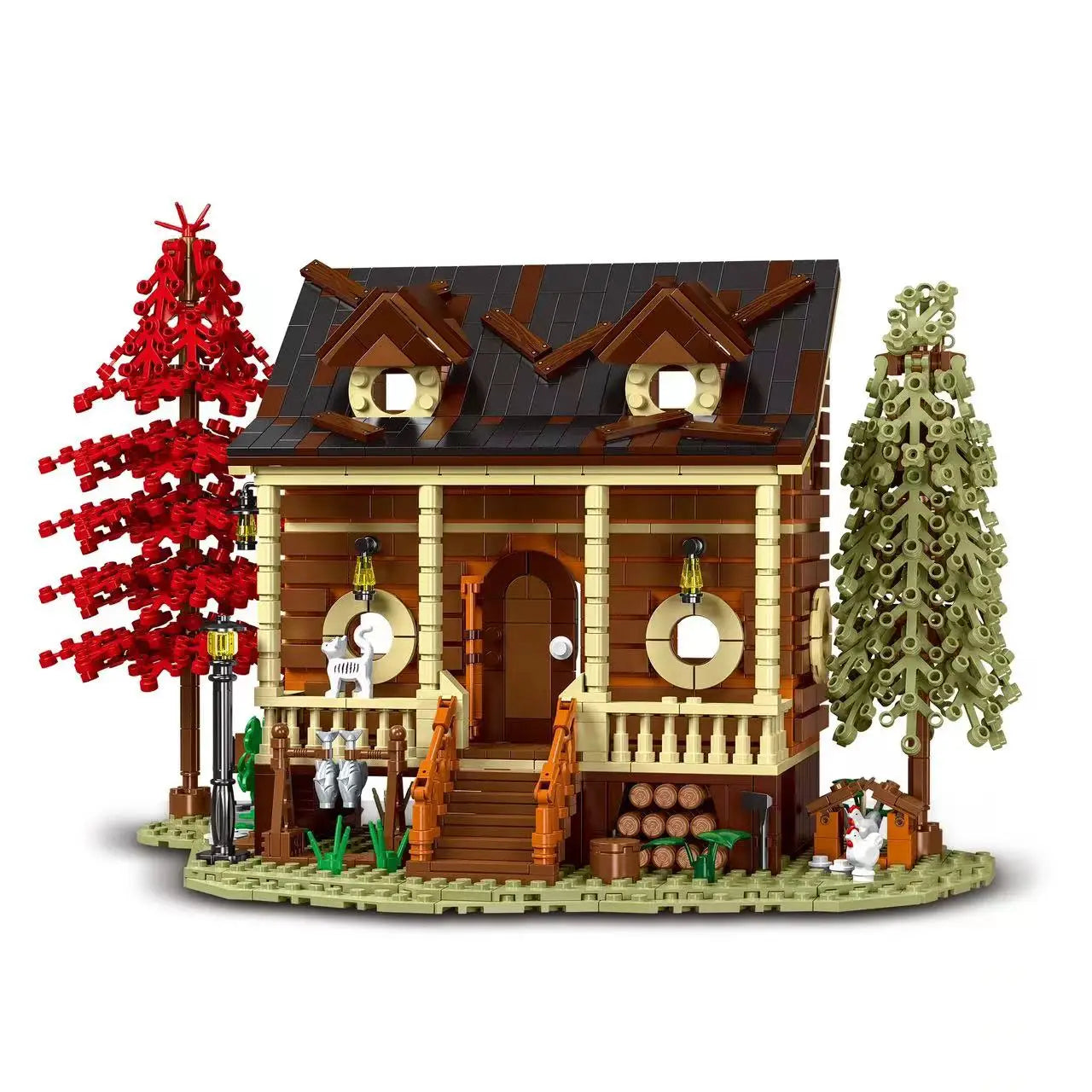 Forest Cabin 1645PCS