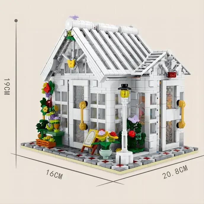 Flower Shop 1593PCS