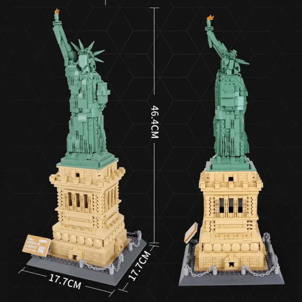 the Statue of Liberty 1577PCS