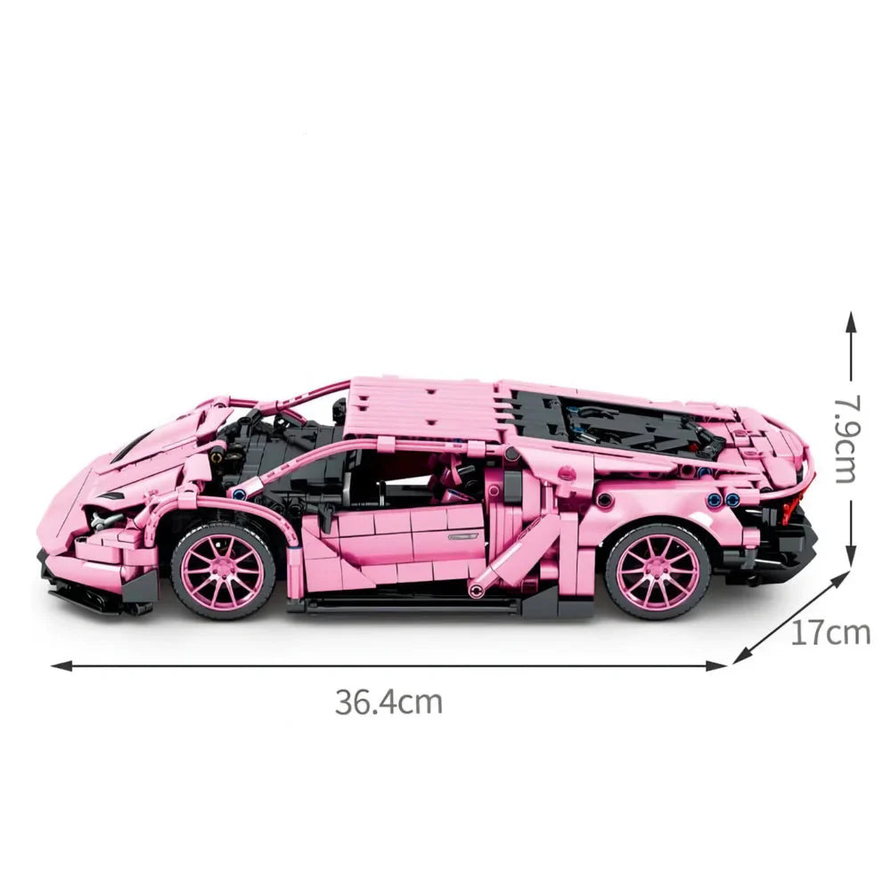 Pink Edition Italian Supercar Roadster 1258PCS