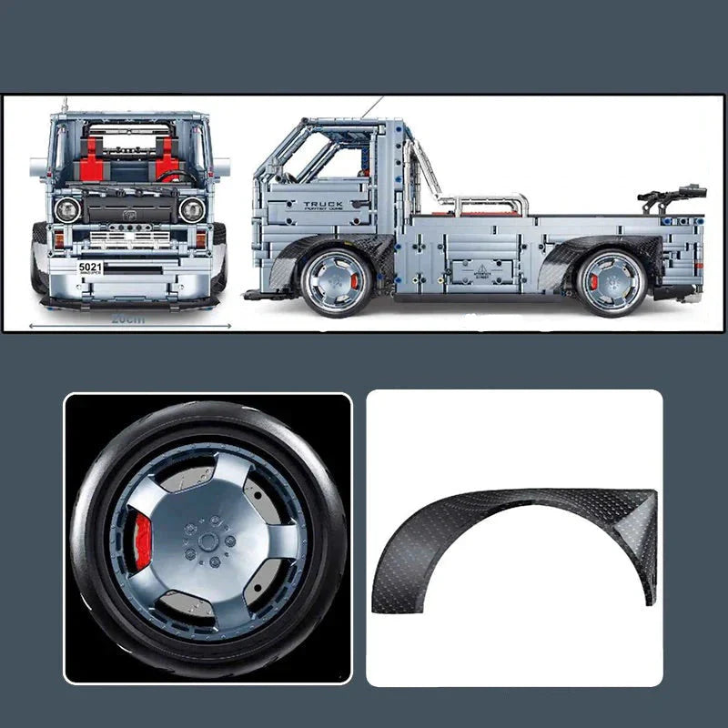 Tuned Japanese Kei Truck 2492PCS