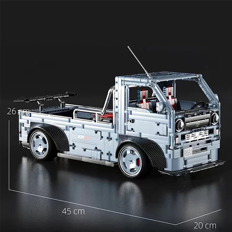Tuned Japanese Kei Truck 2492PCS