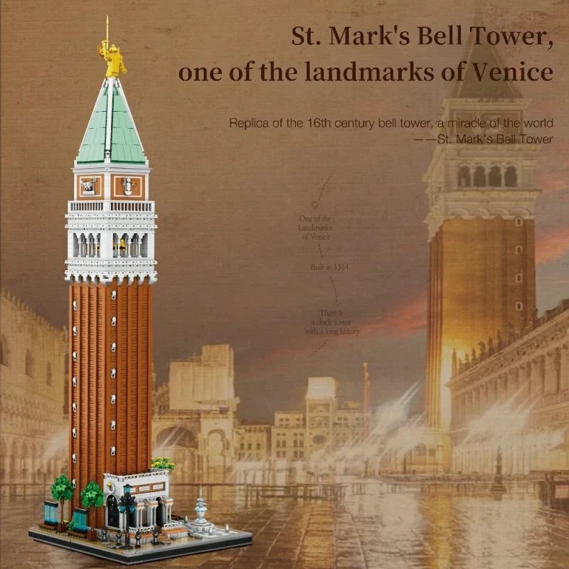 Venetian Bell Tower 3902PCS