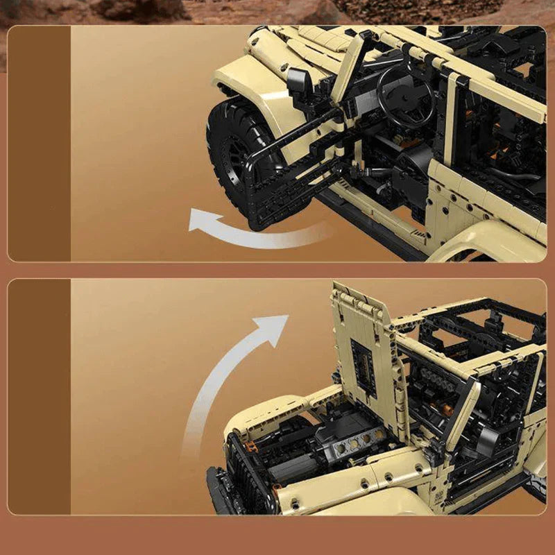 Desert Off-Road SUV 3621PCS