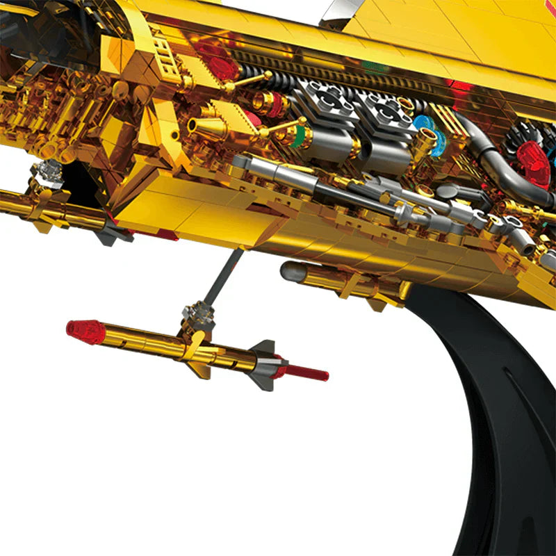 Gold Edition J-20 Fighter Jet 1202PCS