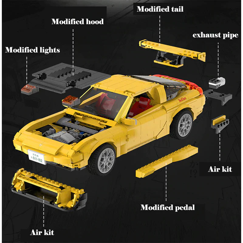 the Japanese RX7 FC3S 1655PCS