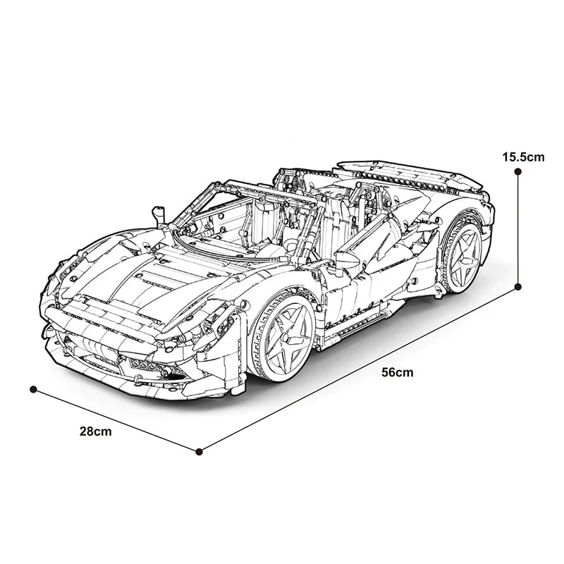 The Ultimate Italian F8 Convertible 3780PCS