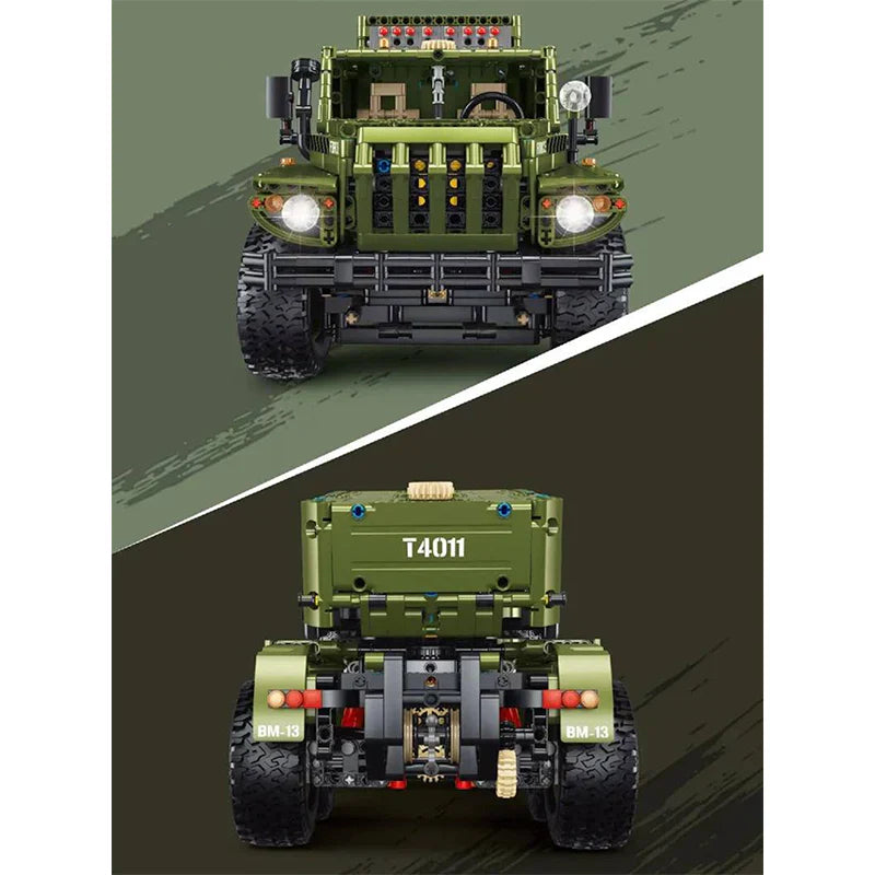 Military Rocket Launcher Katyusha 2269PCS