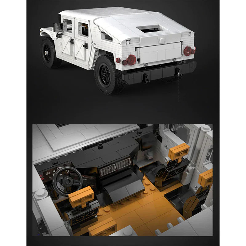 Off-Road H1 Truck 1380PCS