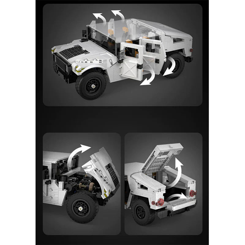 Off-Road H1 Truck 1380PCS