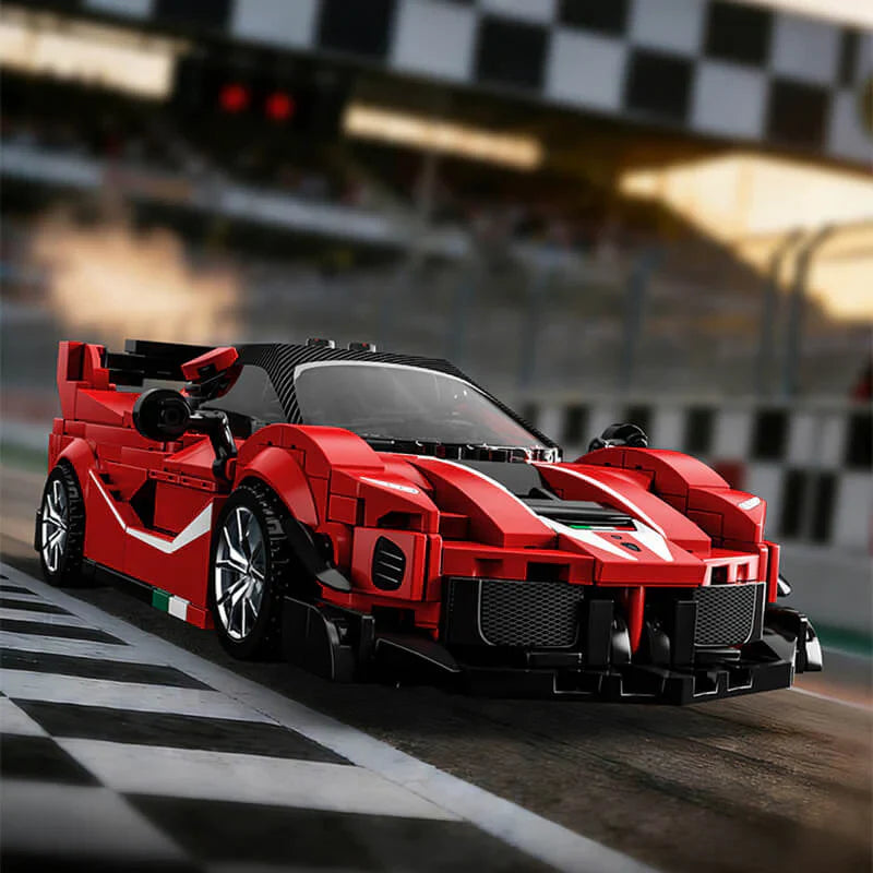 Supercar Transporter Truck Prancing 1727PCS