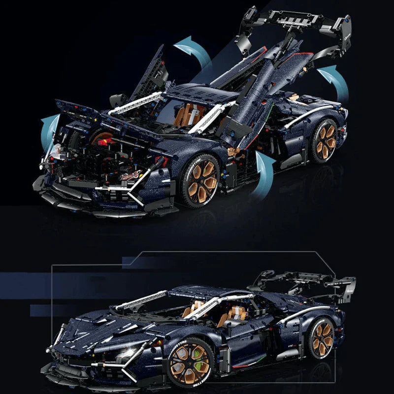 Hybrid V12 2024 Hypercar Flake Paint 4105PCS