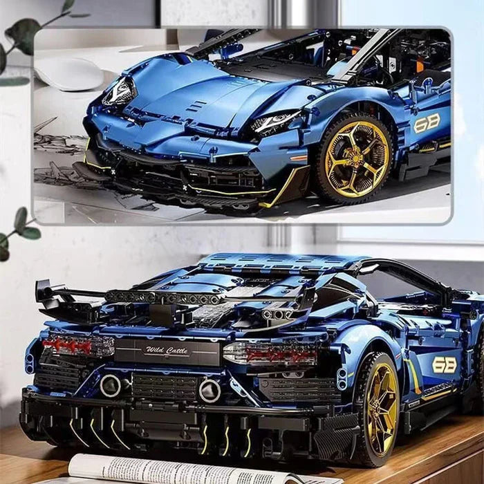 The Italian 63 Bull Performance Supercar 3810PCS