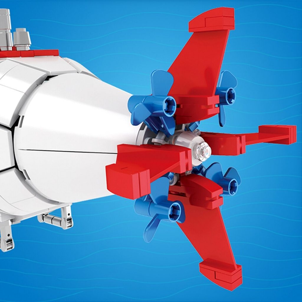 Deep Sea Manned Submersible Boat 1288PCS