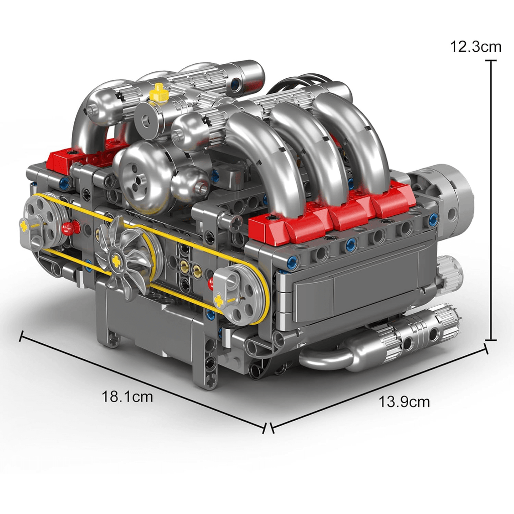 Flat 6 Engine 609PCS