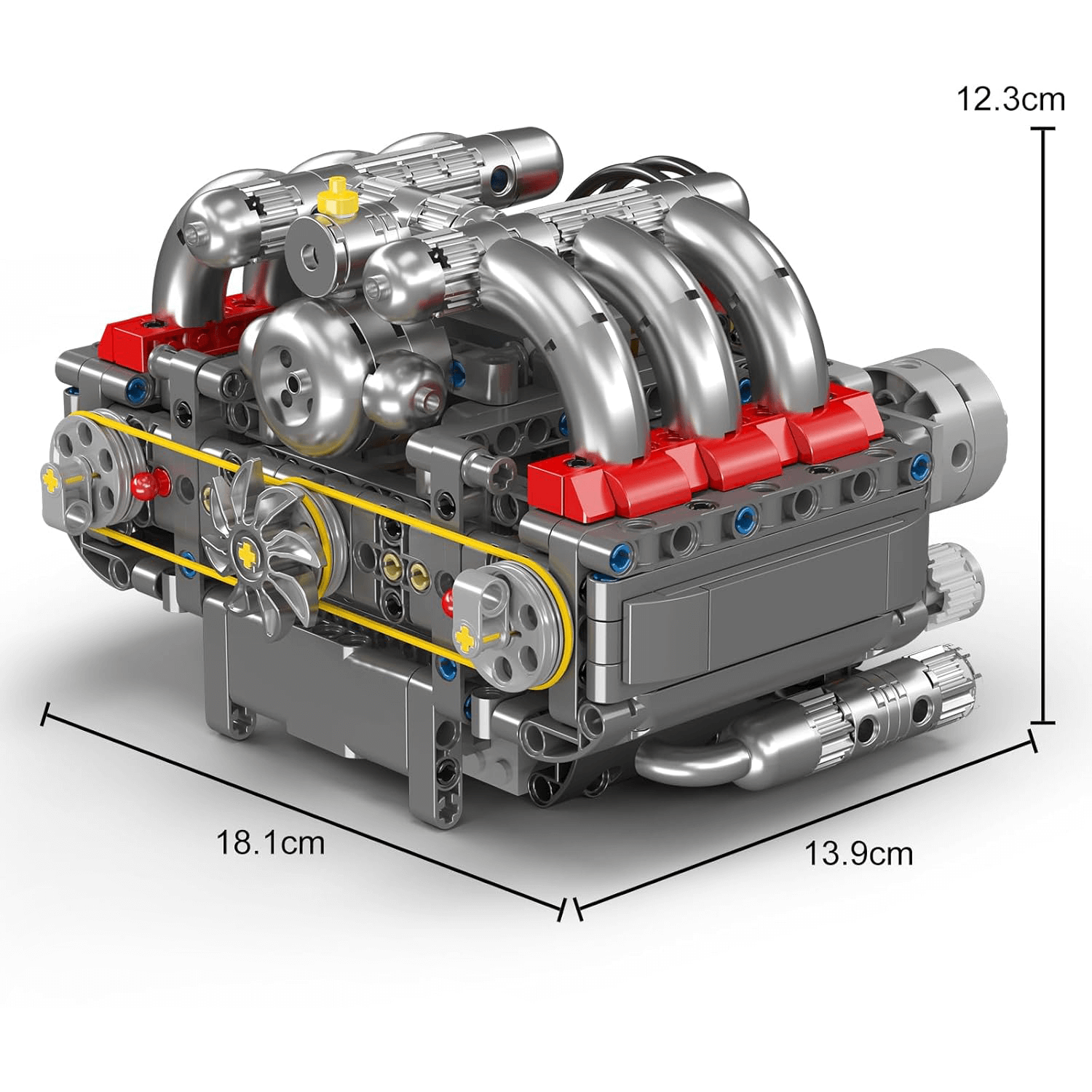 Flat 6 Engine 609PCS