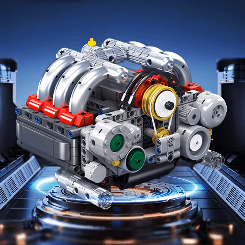 Flat 6 Engine 609PCS