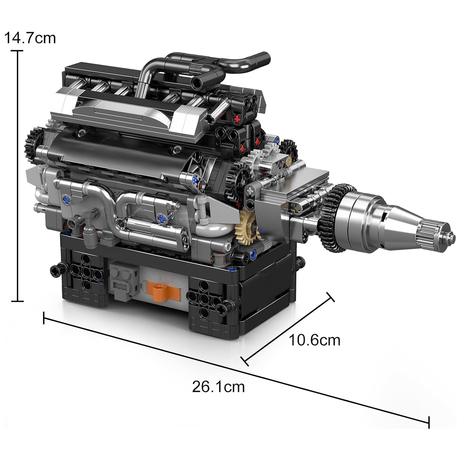 British Luxury V12 Engine 733PCS