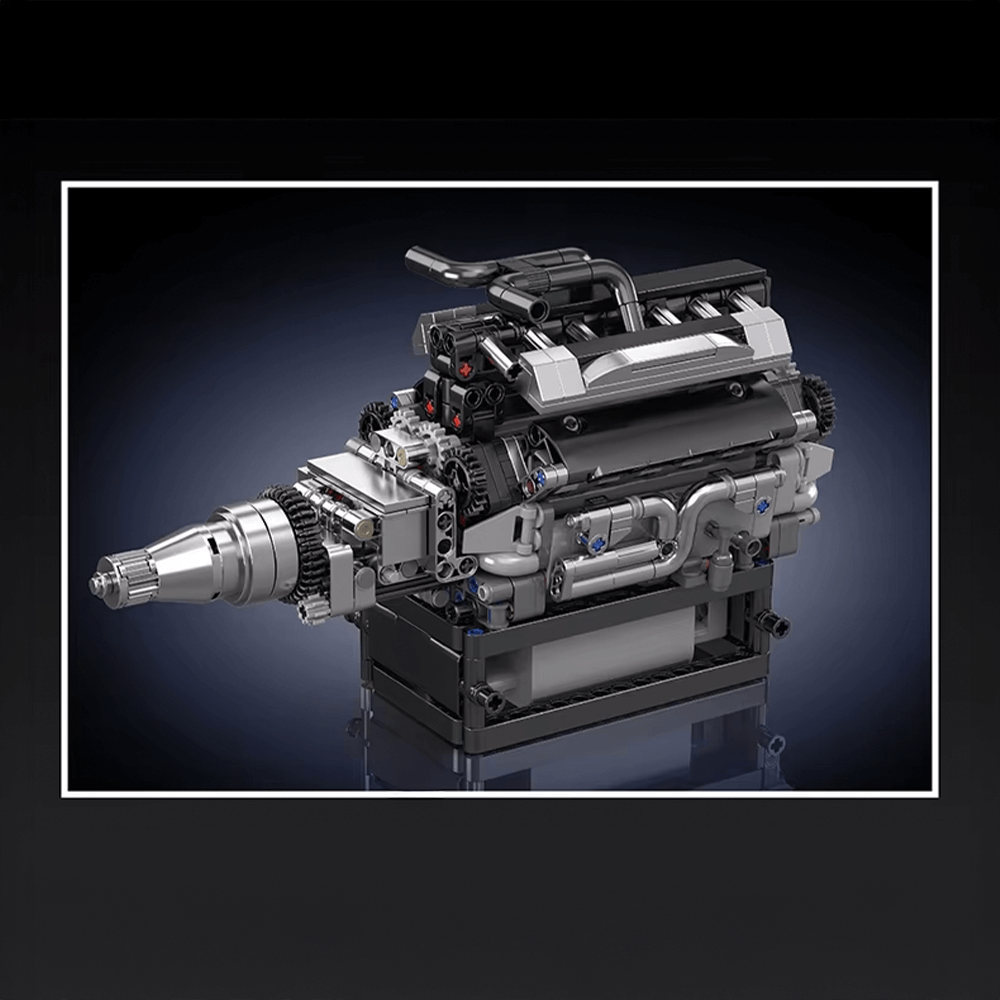 British Luxury V12 Engine 733PCS